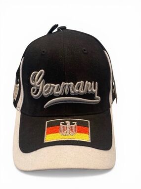 Amazing New WT hat from Germany with thick embroidery on all names and symbols.